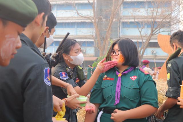 4. การอยู่ค่ายพักแรมลูกเสือ - เนตรนารี ประจำปีการศึกษา 2565